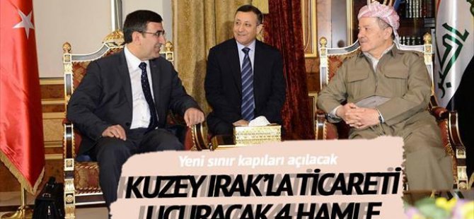Kuzey Irak’la ticareti uçuracak 4 hamle