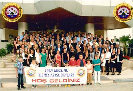 1989 mezunu Deniz Astsubayları Kuşadası'nda buluştu