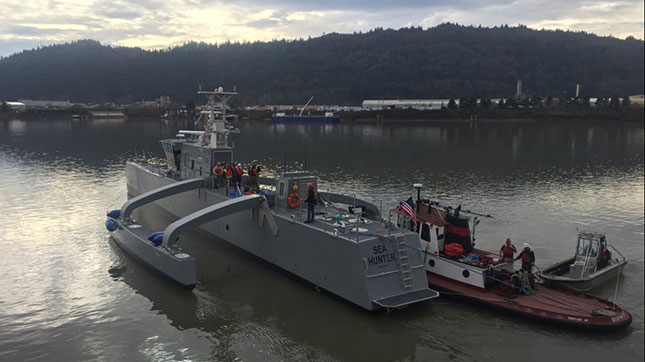 ABD ordusundan insansız gemi testi