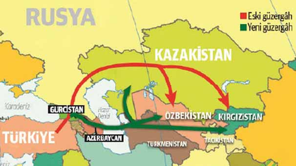 Türk şirketleri gözünü Trans-Hazar güzergahına dikti