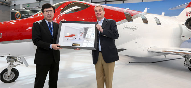 Hondajet’in ilk Avrupa teslimatı gerçekleşti