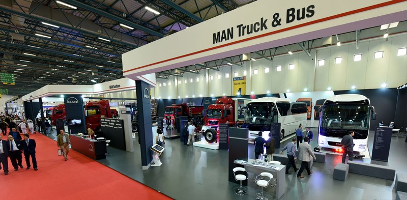 MAN, yeni nesil araçlarıyla Comvex'te fark yarattı