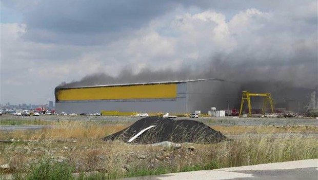Tuzla Tersaneler Bölgesi'nde patlama