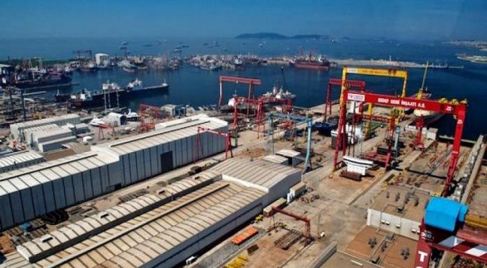 Sedef Tersanesi'nde yeni boya holleri açılacak