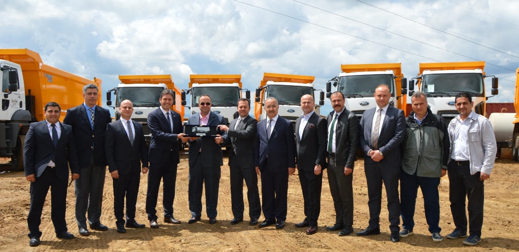Zeki Kaptan İnşaat filosuna 20 Ford Trucks