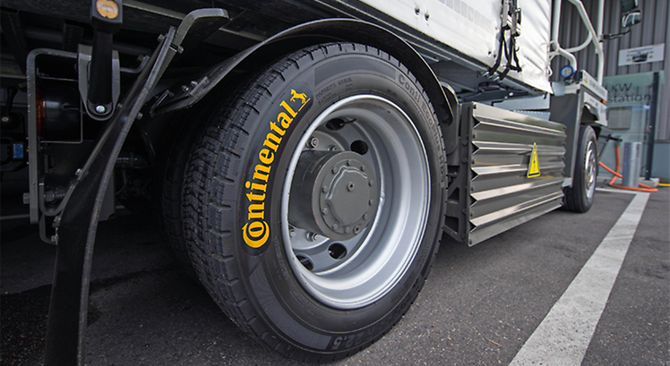 Yepyeni Treyler Lastiği: Conti Hybrid