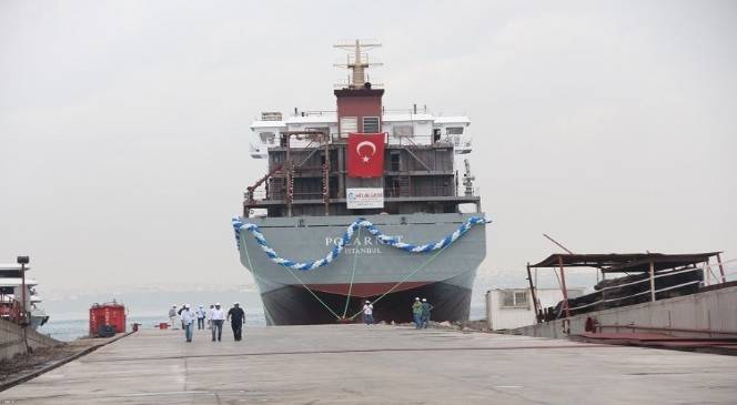 Polarnet gemisi denizle buluştu