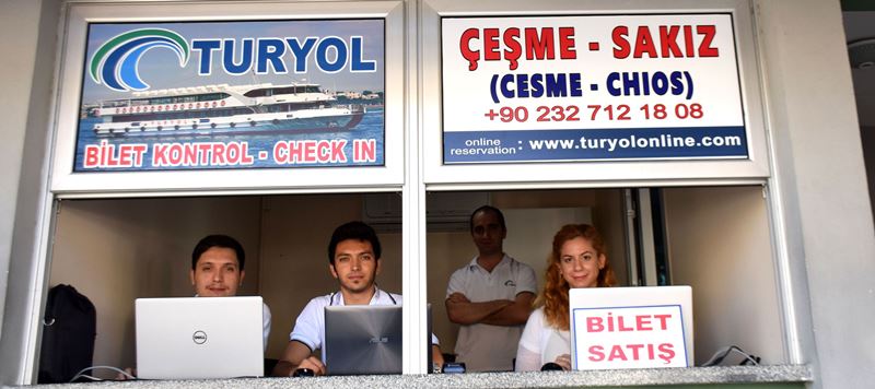 TURYOL, Çeşme-Sakız seferlerine başladı