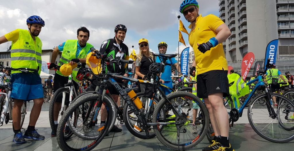 MSC grubu bisiklet gönüllüleri çevre için pedal çevirdi