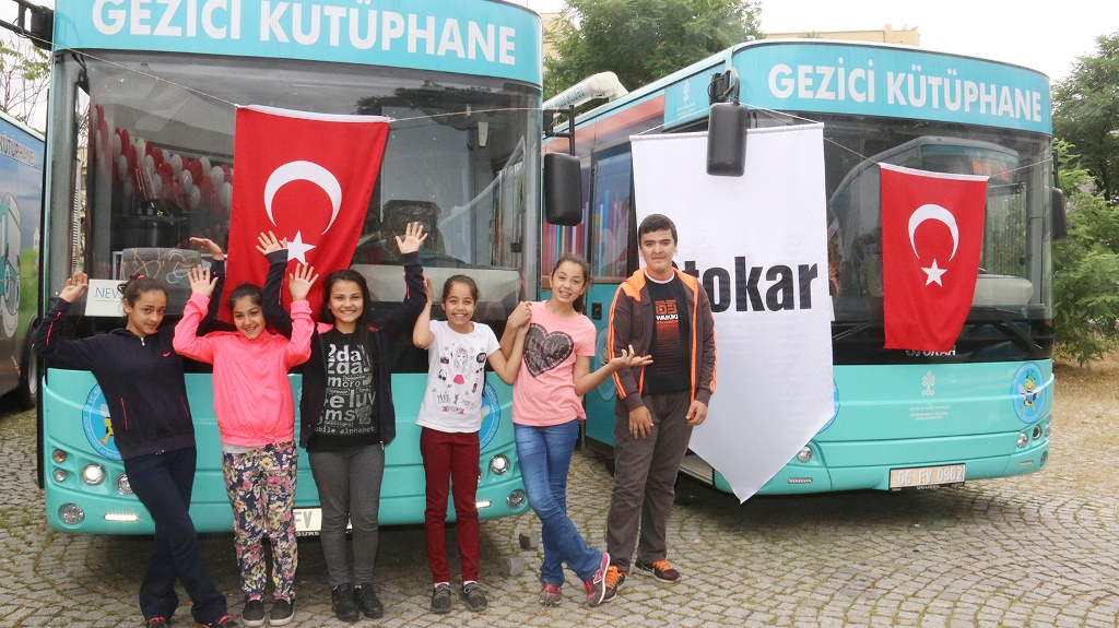 Otokar’ın gezici kütüphaneleri 10’a ulaştı