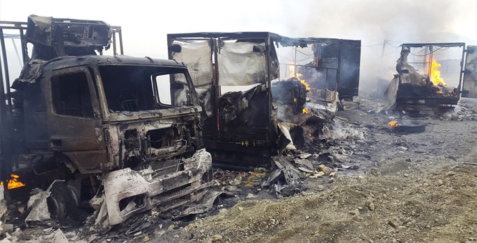 İran TIR'ları Türkiye'den geçmeyecek