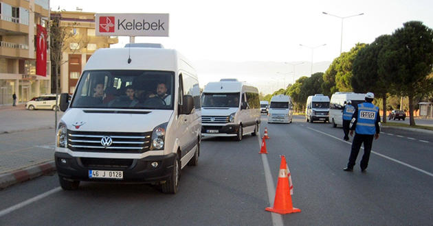 J plakalı araçlara İzmir yolu açıldı
