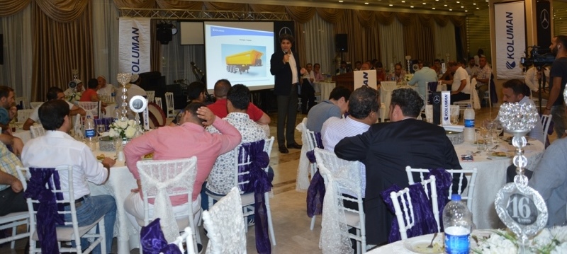 Koluman, Mersinli müşterileriyle iftarda buluştu