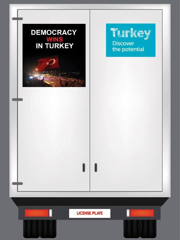 Avrupa yollarında 65 bin demokrasi TIR'ı dolaşacak