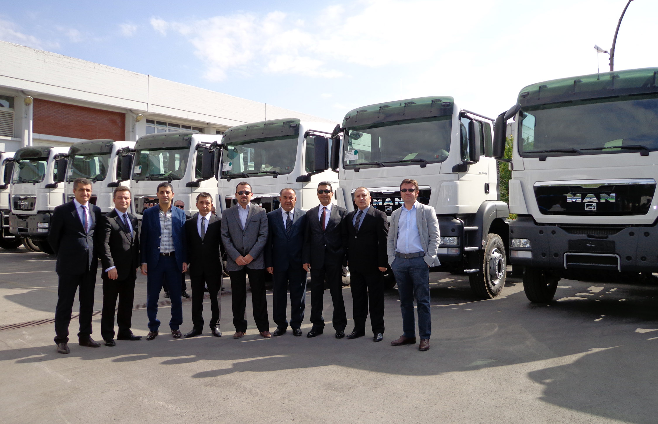 Ziver İnşaat filosuna 20 adet MAN TGS ekledi