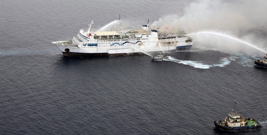 Yangında şampiyonluk, yolcu ve Ro-Ro gemilerinde