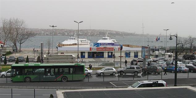 Kabataş İskelesi bu akşam kapanıyor