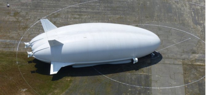 Dünyanın en büyük hava aracı ilk uçuşunu yaptı