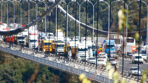 Bütün ağır vasıtalar yalnızca 3. köprüyü kullanacak