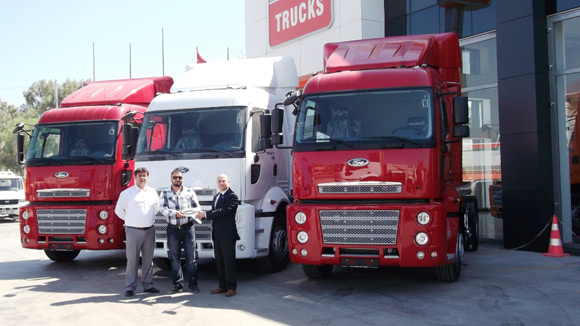 Ay-Tun Nakliyat,filosuna 5 adet Ford Cargo çekici ekledi