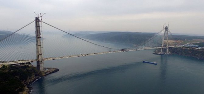 3. köprüden her gün 135 bin araç geçmek zorunda
