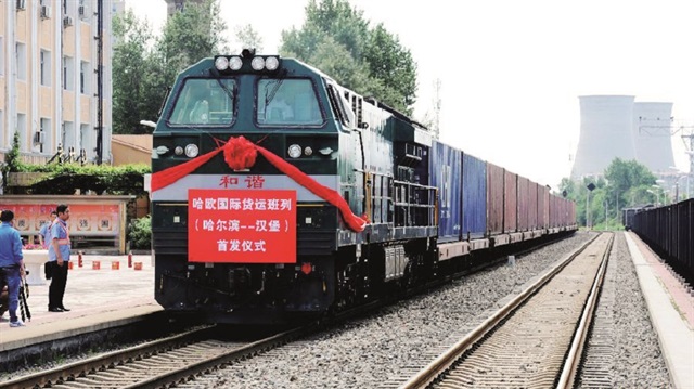 İlk kargo treni İpek Yolu’nda