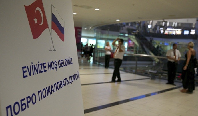 İlk charter yolcuları Türkiye'de