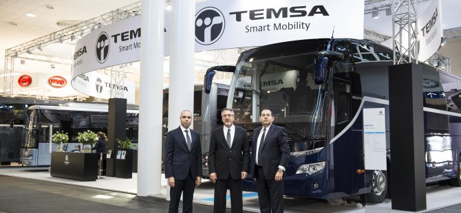 TEMSA, gözde ürünlerini Hannover'da sergiliyor