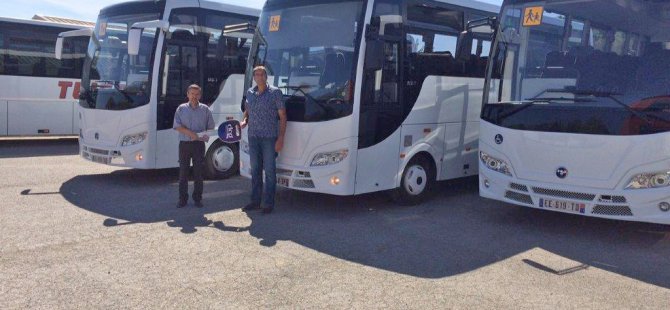 TEMSA’dan Fransa’ya 45 okul otobüsü