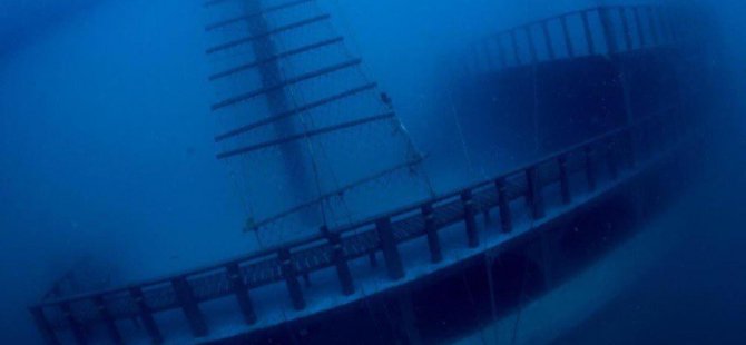 Batan tekne görücüye çıktı