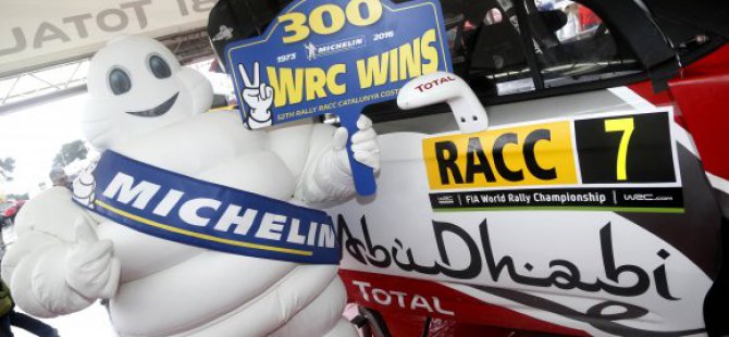MICHELIN’in 300. zaferi, WRC İspanya’da geldi
