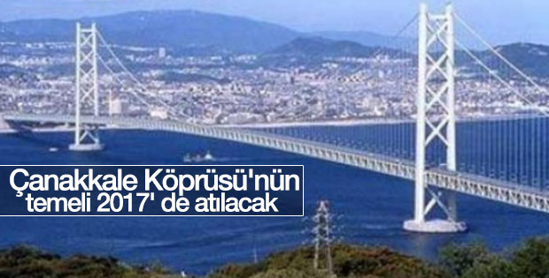 Çanakkale Köprüsü'nün geçiş ücreti belli oldu