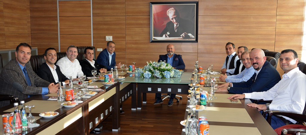 Scania yöneticileri Ankara Lojstik Üssü'nde