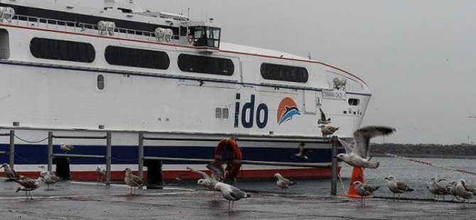 BUDO ve İDO seferleri iptal