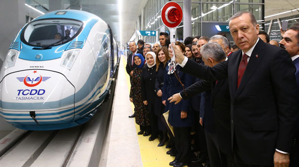 Ankara Yüksek Hızlı Tren Garı açıldı!