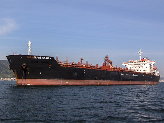 M/T BAKI AKAR, Venedik Limanı'nda tutuklandı