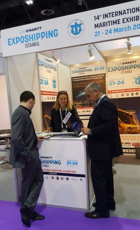 Exposhipping EXPOMARITT standına yoğun ilgi