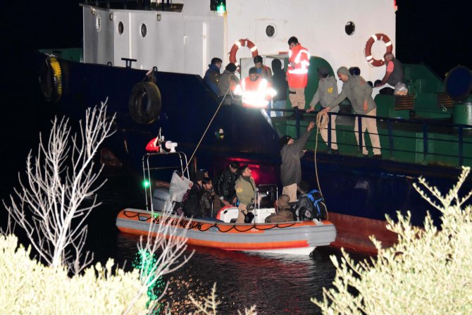 Çanakkale'de kaçak göçmen operasyonu düzenlendi