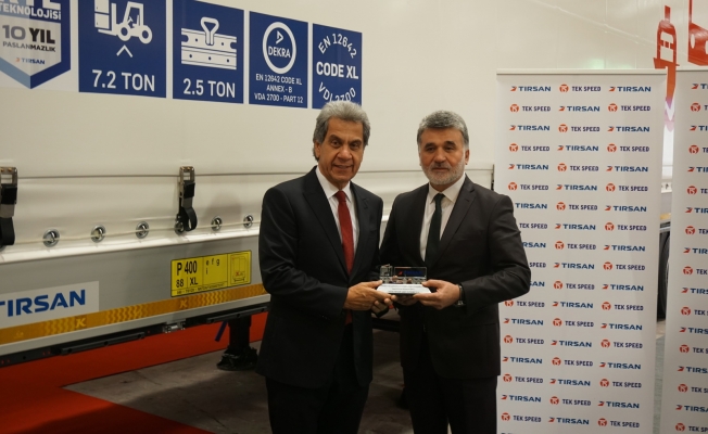 TIRSAN'dan Logitrans fuarında teslimat