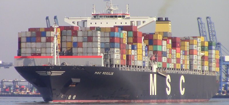 MSC'nin gemisi yolcu gemisiyle çatıştı