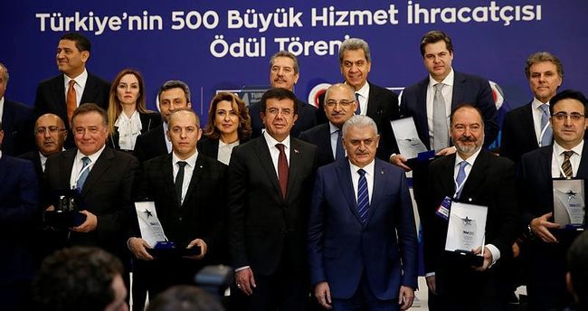 En Büyük 500 Hizmet İhracatçısı taçlandı