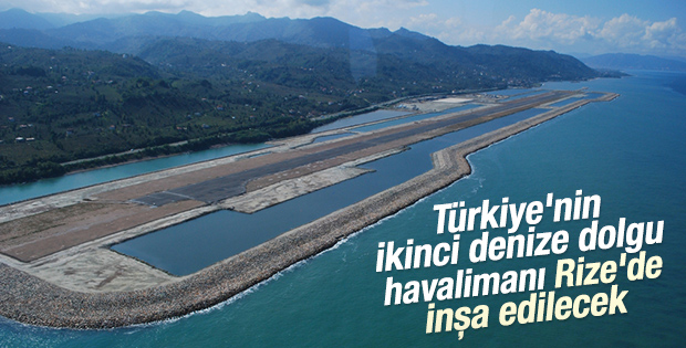 Rize Havalimanı inşaatı gelecek yıl başlıyor