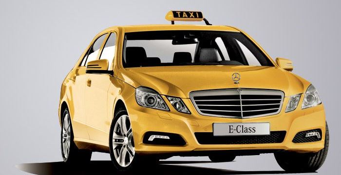 Yollarda BMW, Mercedes taksiler görebiliriz