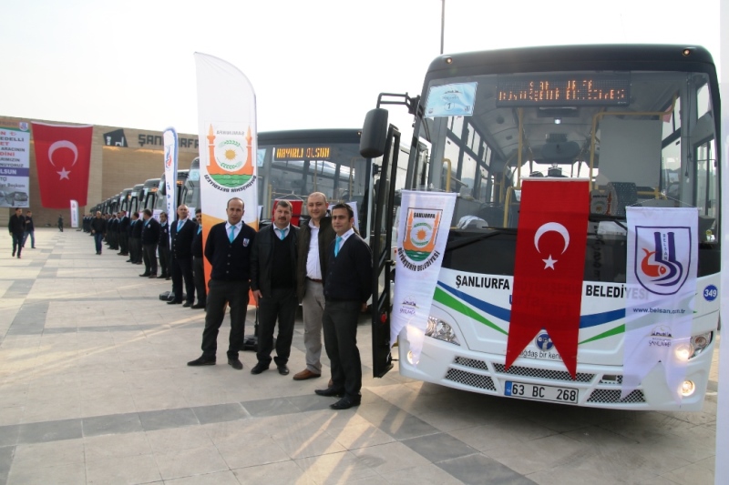 TEMSA'dan Şanlıurfa Belediyesi'ne 37 Opalin City