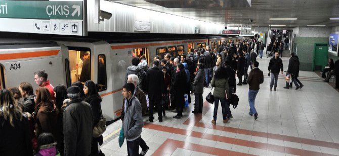 Raylı sistemle İstanbul'un 38 katı kişi taşındı