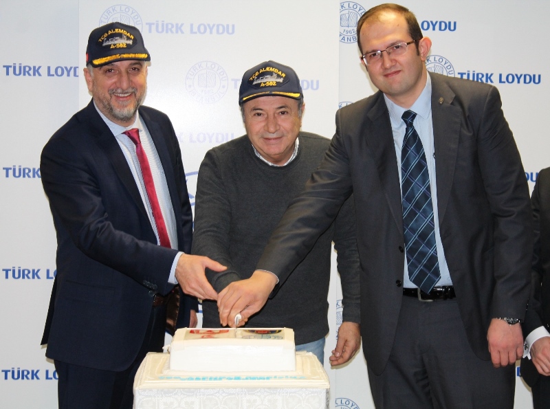 TCG Alemdar'ın klas sertifikası Türk Loydu'ndan