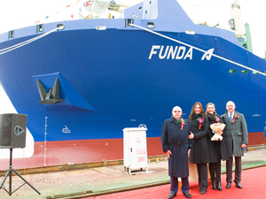 M/V FUNDA A'nın ismi M/V MCC NANJING oldu