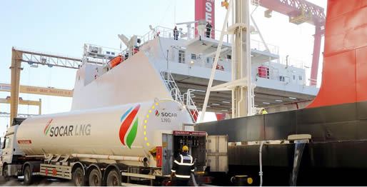 Socar Marine, ilk LNG yakıt ikmalini gerçekleştirdi