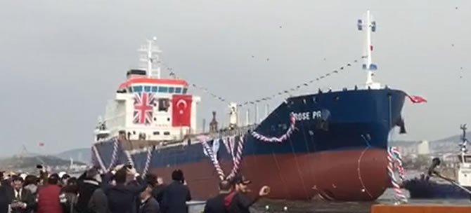 RMK Marine, M/T Rose P.G’i denize indirdi