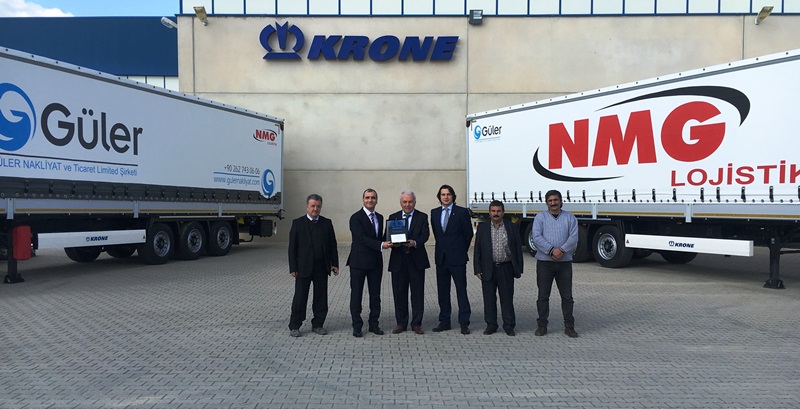 Güler Nakliyat filosuna 14 Krone katıldı